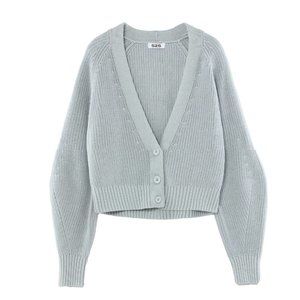 525 America Blue Cardigan Sweater